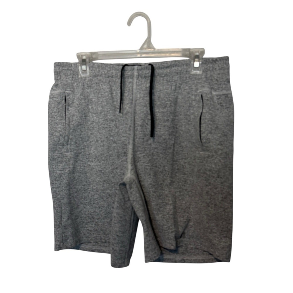 Nobull Shorts Mens Gray Lightweight Drawstring Performance Stretch Train Gym 8"